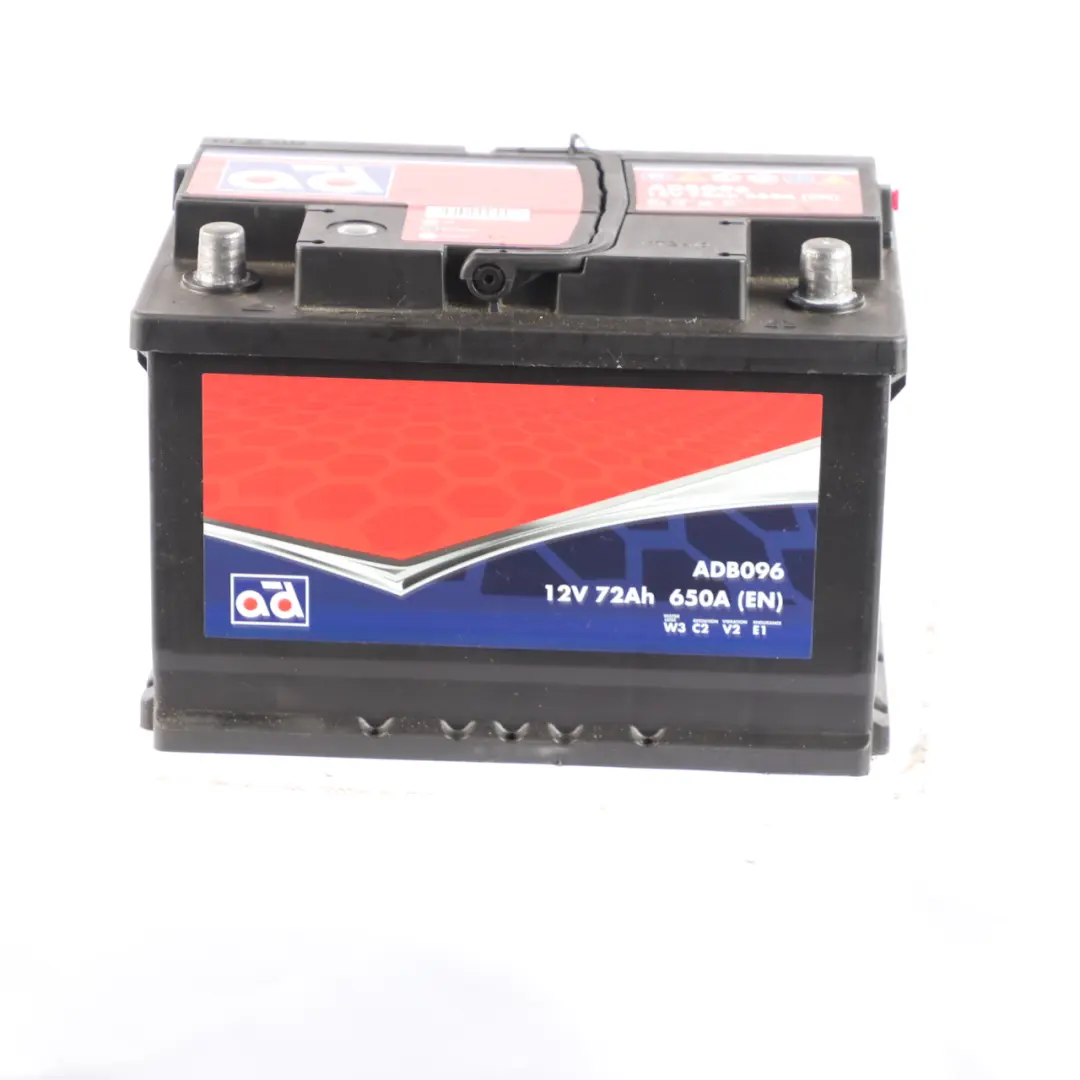 Accumulator Battery 72Ah 650A 12V ADB096 to AD with Part number AD 72Ah Accumulator AD Accumulator Battery 72Ah 650A 12V ADB096 - SKU AD 72Ah Accumulator - Part number AD 72Ah Accumulator