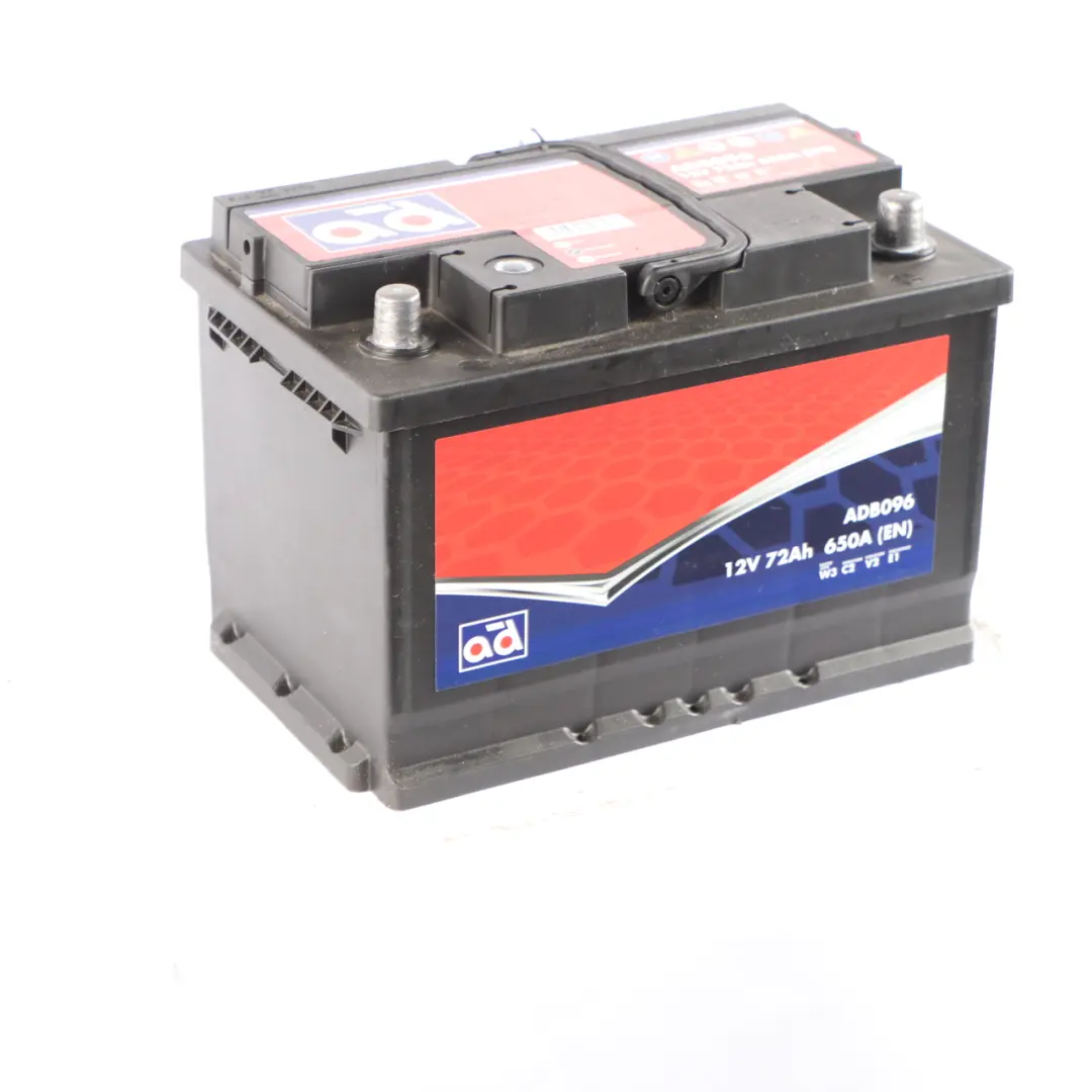 AD Accumulator Battery 72Ah 650A 12V ADB096 - SKU AD 72Ah Accumulator - Part number AD 72Ah Accumulator