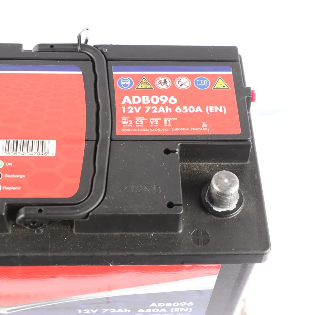 AD Accumulator Battery 72Ah 650A 12V ADB096 - SKU AD 72Ah Accumulator - Part number AD 72Ah Accumulator