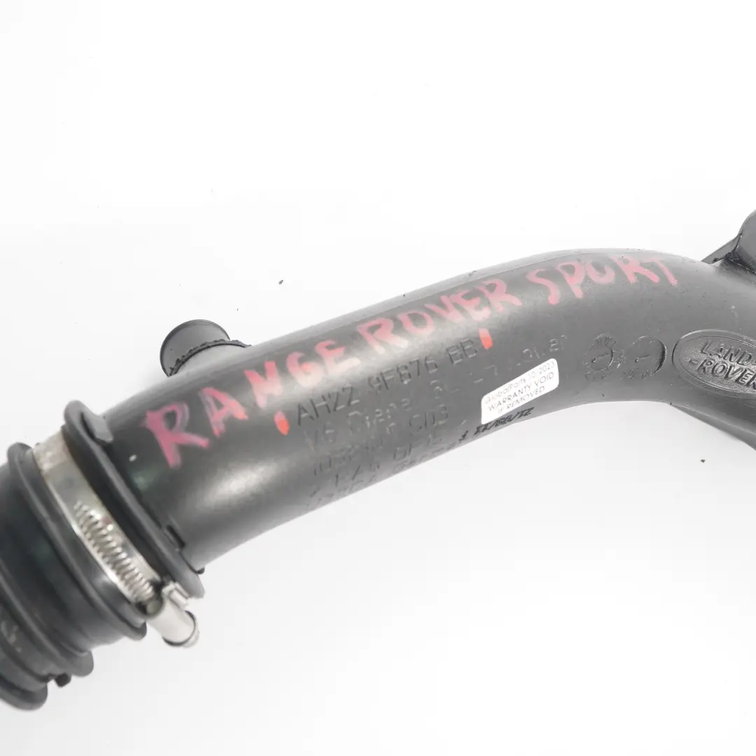 Land Rover Range Rover Sport L322 Diesel Tuyau d'admission d'air - SKU AH22-9F876-BB - Numéro de pièce AH22-9F876-BB