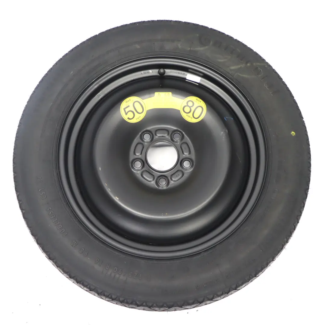 Ford Mondeo MK4 Rueda Recambio Compacta Acero R16 Neumático 125/90 - SKU AM51BA-11272 - Número de pieza AM51BA-11272