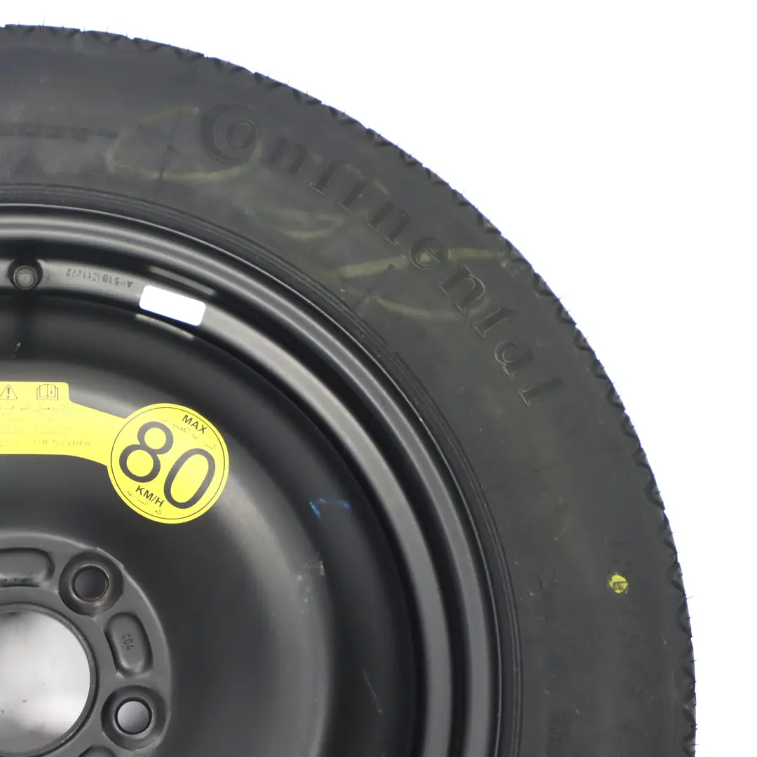 Ford Mondeo MK4 Roue de secours compacte Acier R16 Pneu 125/90 - SKU AM51BA-11272 - Numéro de pièce AM51BA-11272