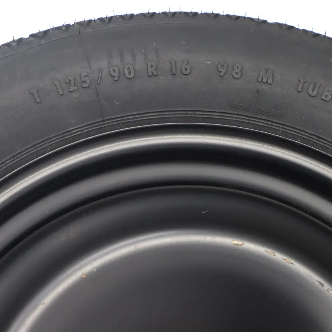 MK4 Compact Spare Wheel Steel R16 Tyre 125/90 to Ford Mondeo with Part number AM51BA-11272 Ford Mondeo MK4 Compact Spare Wheel Steel R16 Tyre 125/90 - SKU AM51BA-11272 - Part number AM51BA-11272