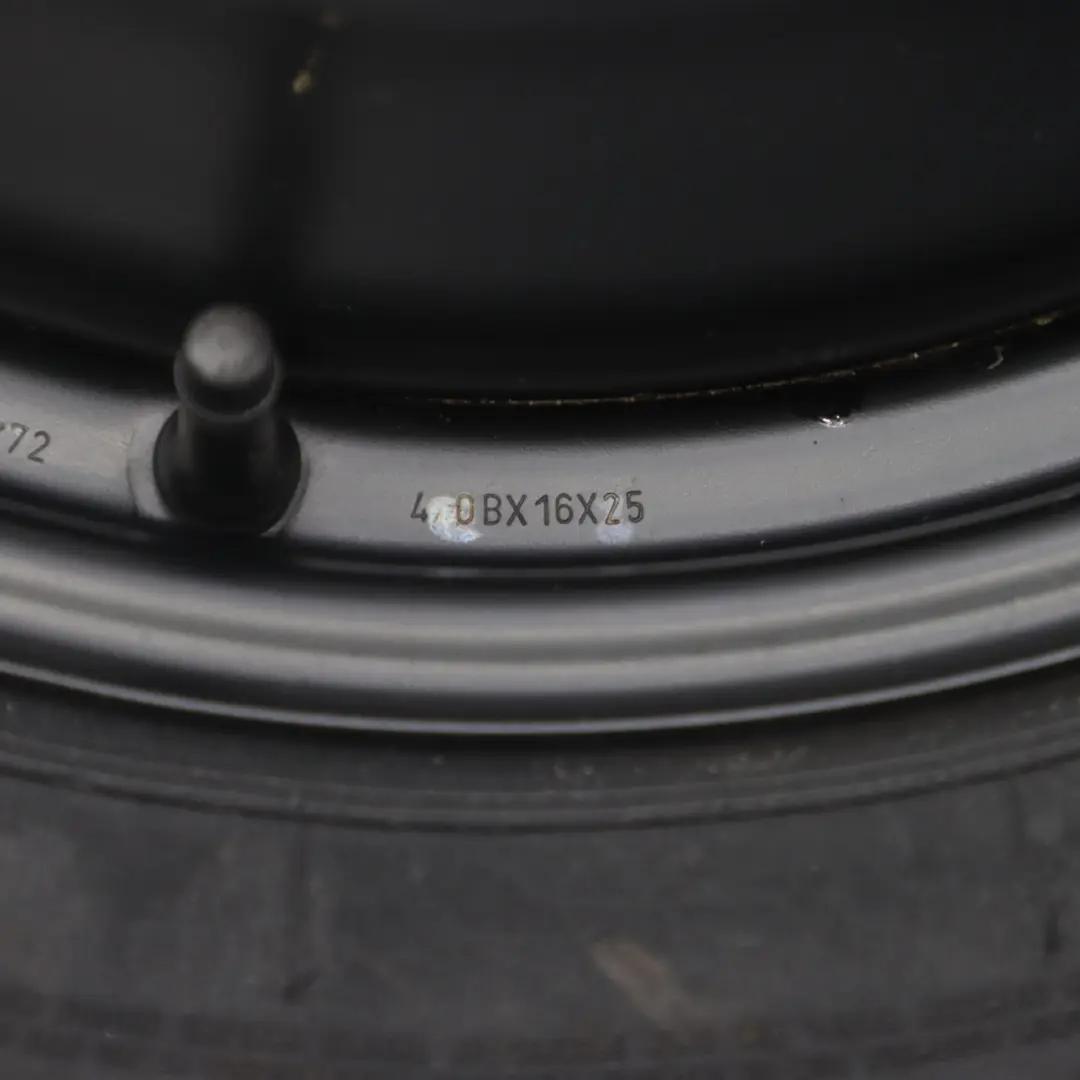 MK4 Compact Spare Wheel Steel R16 Tyre 125/90 to Ford Mondeo with Part number AM51BA-11272 Ford Mondeo MK4 Compact Spare Wheel Steel R16 Tyre 125/90 - SKU AM51BA-11272 - Part number AM51BA-11272