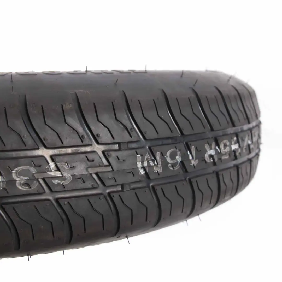 Spare Wheel Steel R16 Tyre 125/85 AM51BA-10294 to Ford Focus Compact with Part number AM51BA10294 Ford Focus Compact Spare Wheel Steel R16 Tyre 125/85 AM51BA-10294 - SKU AM51BA10294 - Part number AM51BA10294