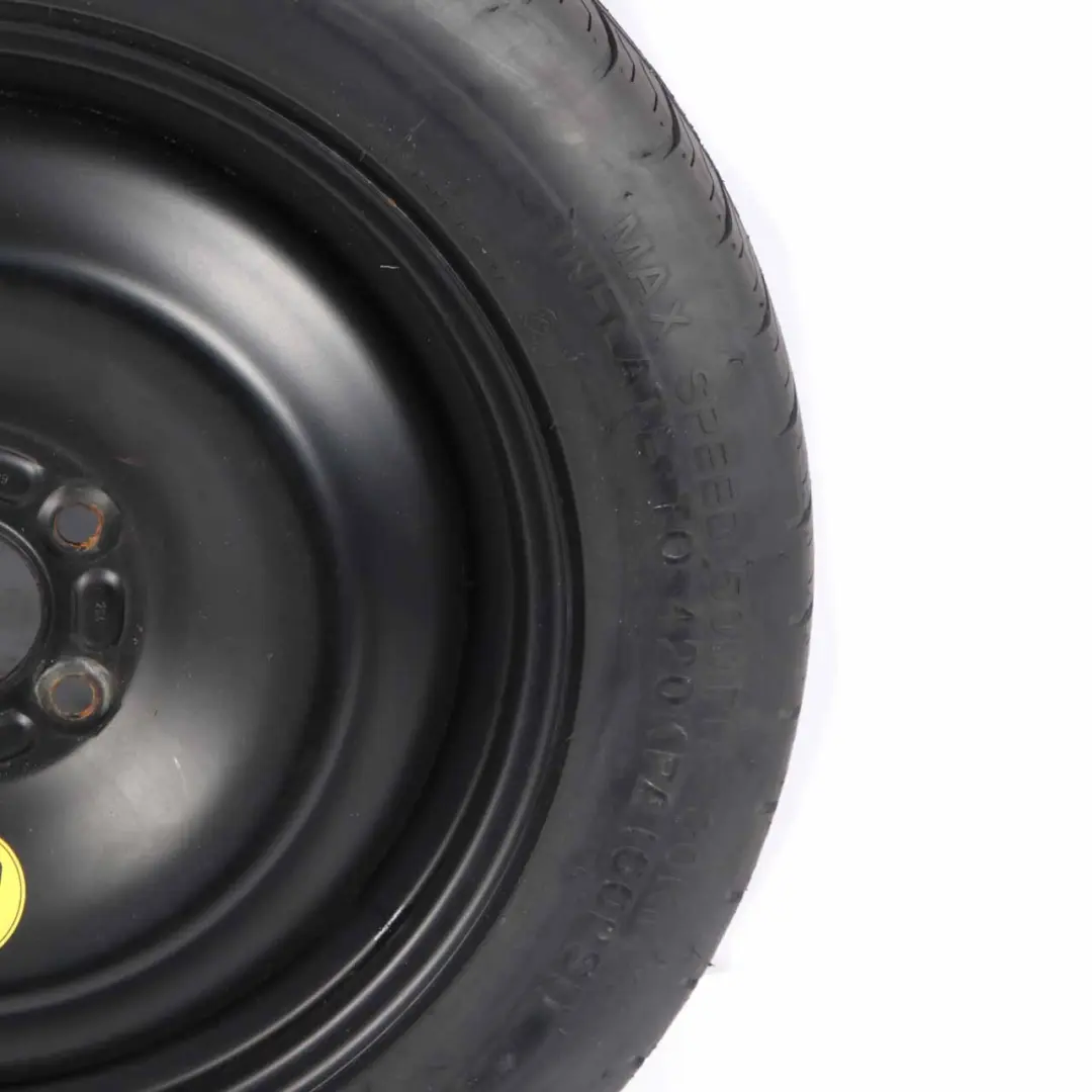 Spare Wheel Steel R16 Tyre 125/85 AM51BA-10294 to Ford Focus Compact with Part number AM51BA10294 Ford Focus Compact Spare Wheel Steel R16 Tyre 125/85 AM51BA-10294 - SKU AM51BA10294 - Part number AM51BA10294