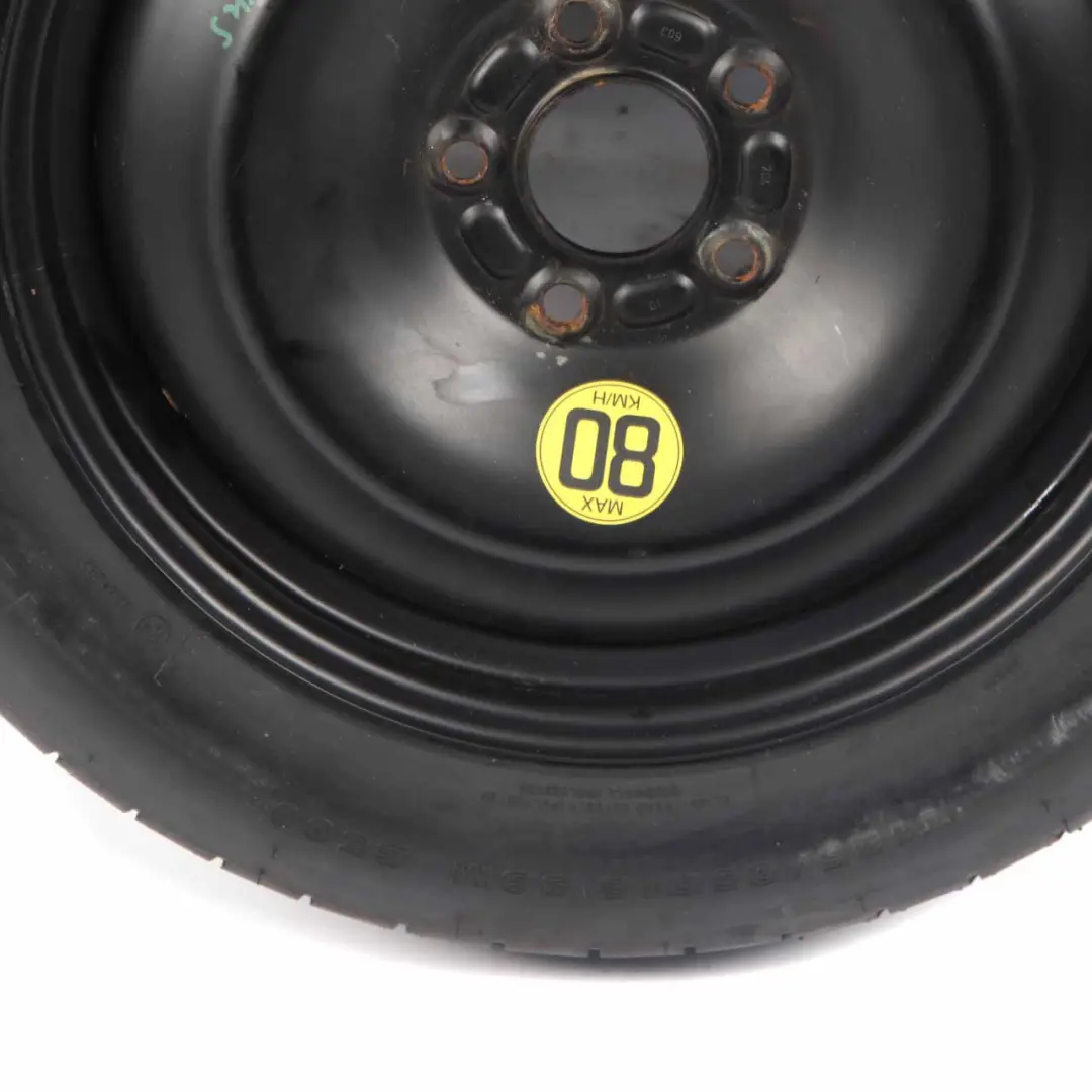 Spare Wheel Steel R16 Tyre 125/85 AM51BA-10294 to Ford Focus Compact with Part number AM51BA10294 Ford Focus Compact Spare Wheel Steel R16 Tyre 125/85 AM51BA-10294 - SKU AM51BA10294 - Part number AM51BA10294