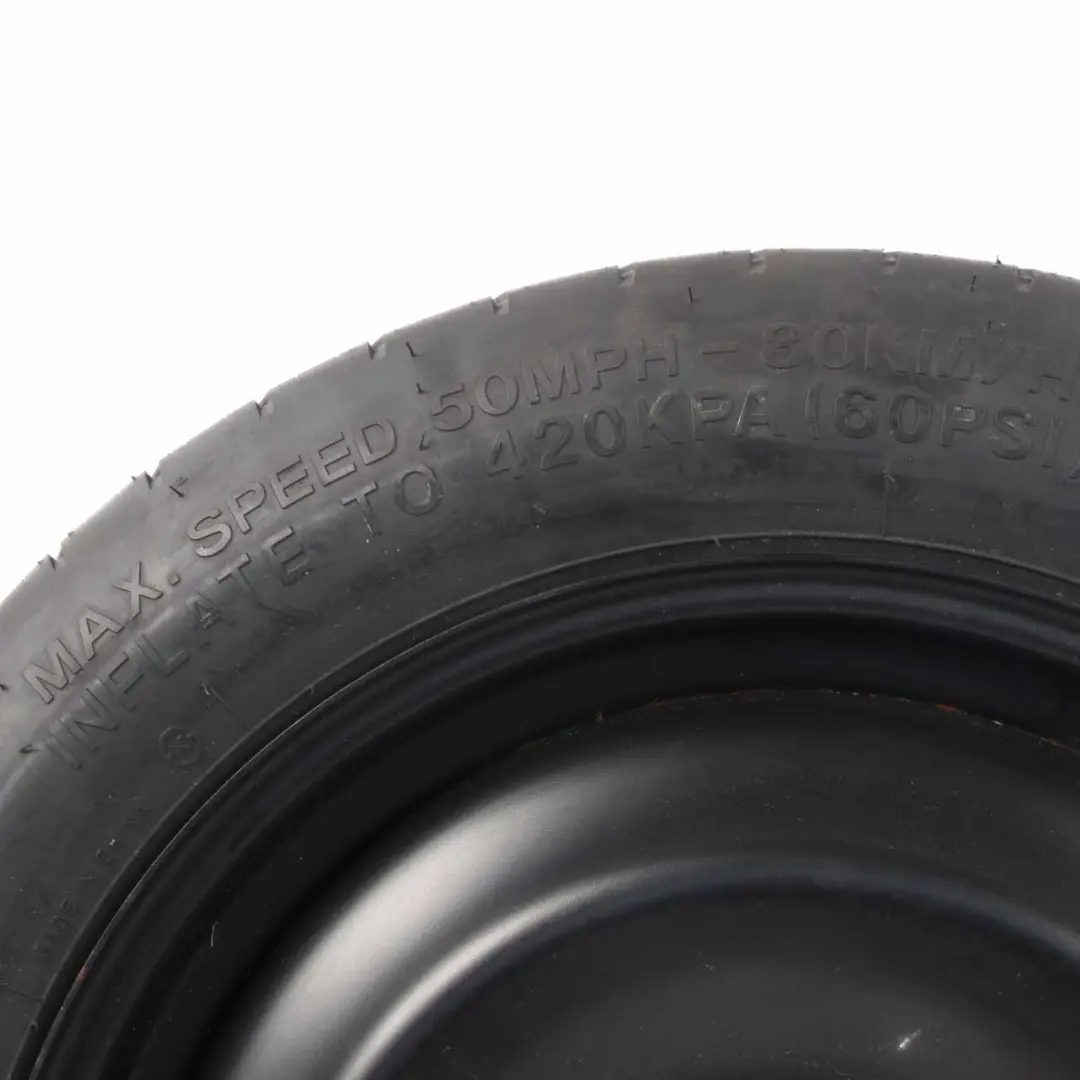 Ford Focus Compact Spare Wheel Steel R16 Tyre 125/85 AM51BA-10294 - SKU AM51BA10294 - Part number AM51BA10294
