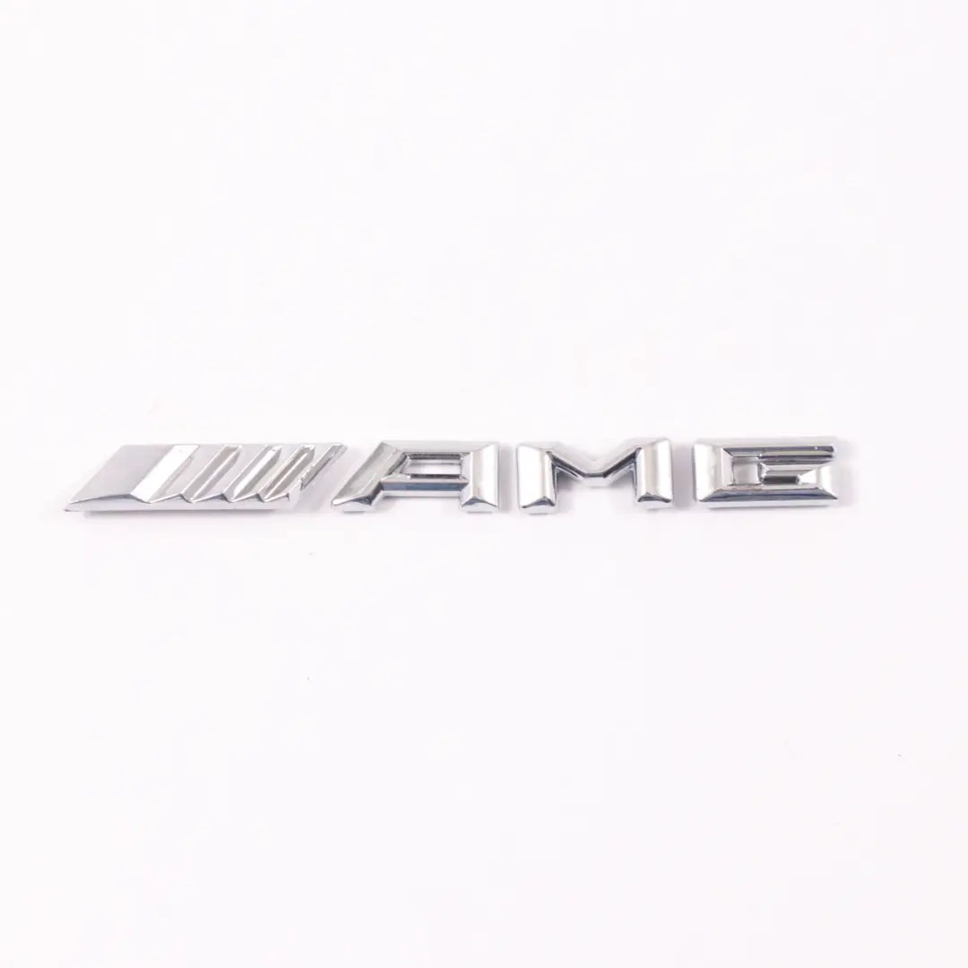 Mercedes C117 AMG Trunk Emblem Rear Adhered Boot Lid Badge Logo AMG - SKU AMG emblem-1 - Part number A1778174600