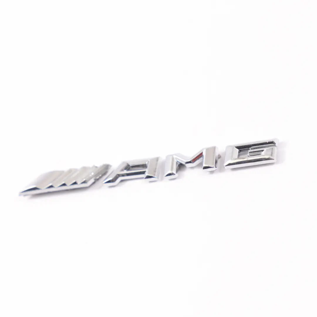 Mercedes C117 AMG Trunk Emblem Rear Adhered Boot Lid Badge Logo AMG - SKU AMG emblem-1 - Part number A1778174600
