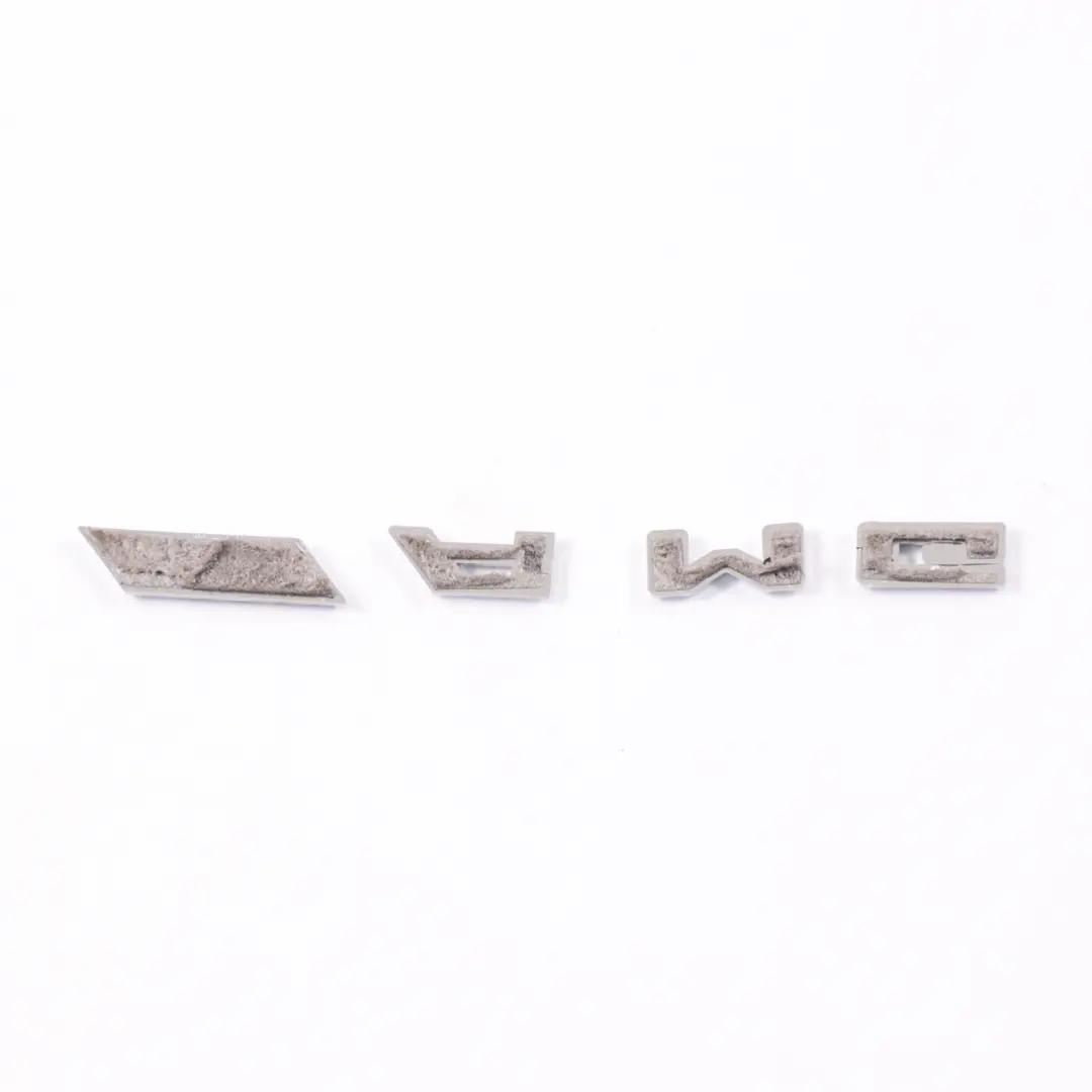 Mercedes C117 AMG Trunk Emblem Rear Adhered Boot Lid Badge Logo AMG - SKU AMG emblem-1 - Part number A1778174600