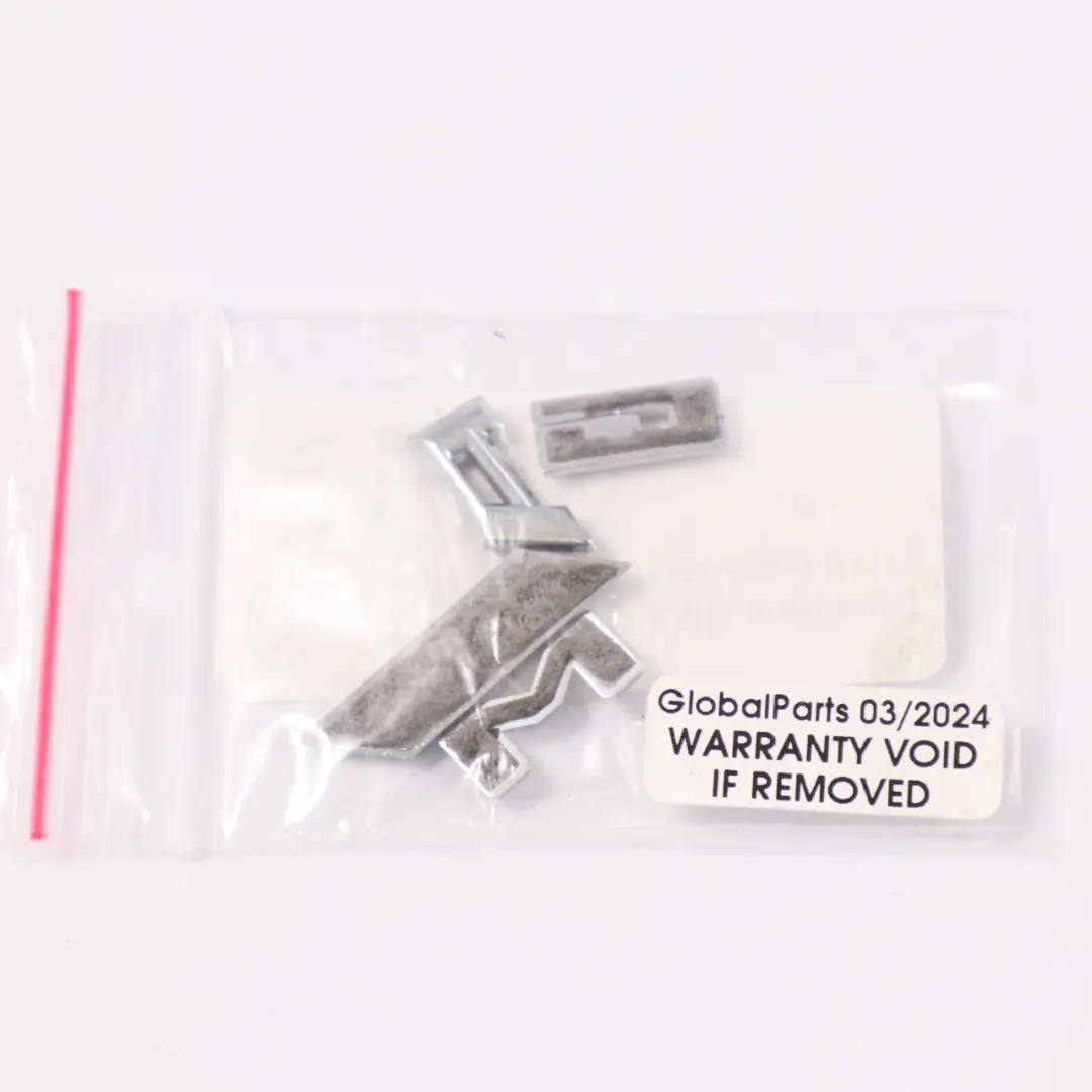 Mercedes C117 AMG Trunk Emblem Rear Adhered Boot Lid Badge Logo AMG - SKU AMG emblem-1 - Part number A1778174600