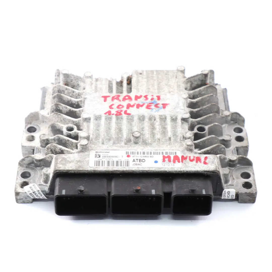 Ford Transit Connect 1.8 TDCi Manuel Module ECU Contrôle Moteur - SKU AT1112A650BD - Numéro de pièce AT1112A650BD