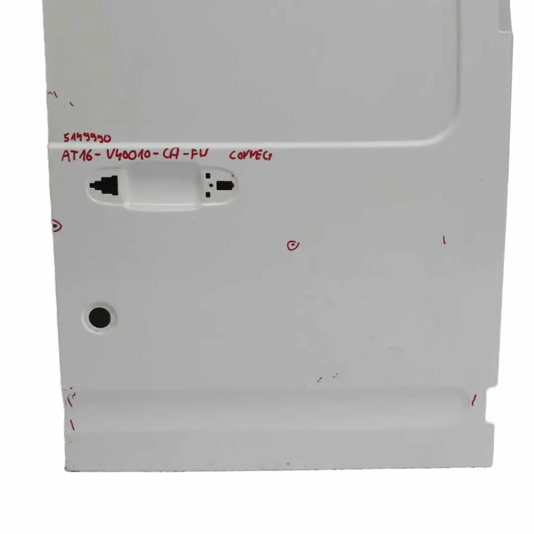 Door Right O/S Boot Trunk Lid Tailgate Frozen White Z2 to Ford Transit Connect Rear with Part number AT16-V40010-CA Ford Transit Connect Rear Door Right O/S Boot Trunk Lid Tailgate Frozen White Z2 - SKU AT16-V40010-CA-FW - Part number AT16-V40010-CA