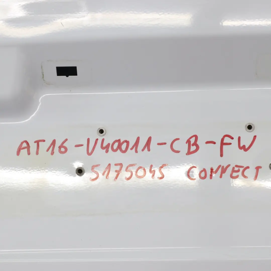 Drzwi Lewe Tylne Frozen White do Ford Transit Connect o numerze AT16-V40011-CB Ford Transit Connect Drzwi Lewe Tylne Frozen White - SKU AT16-V40011-CB-FW - Numer Części AT16-V40011-CB