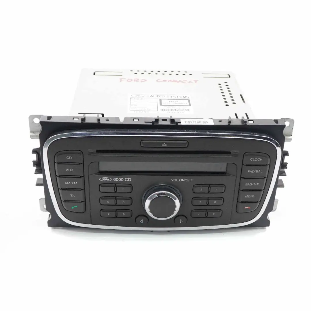 Unidad principal de radio para Ford Transit Connect 6000 CD con número de pieza AT1T-18C815-BA Ford Transit Connect 6000 CD Unidad principal de radio - SKU AT1T-18C815-BA - Número de pieza AT1T-18C815-BA