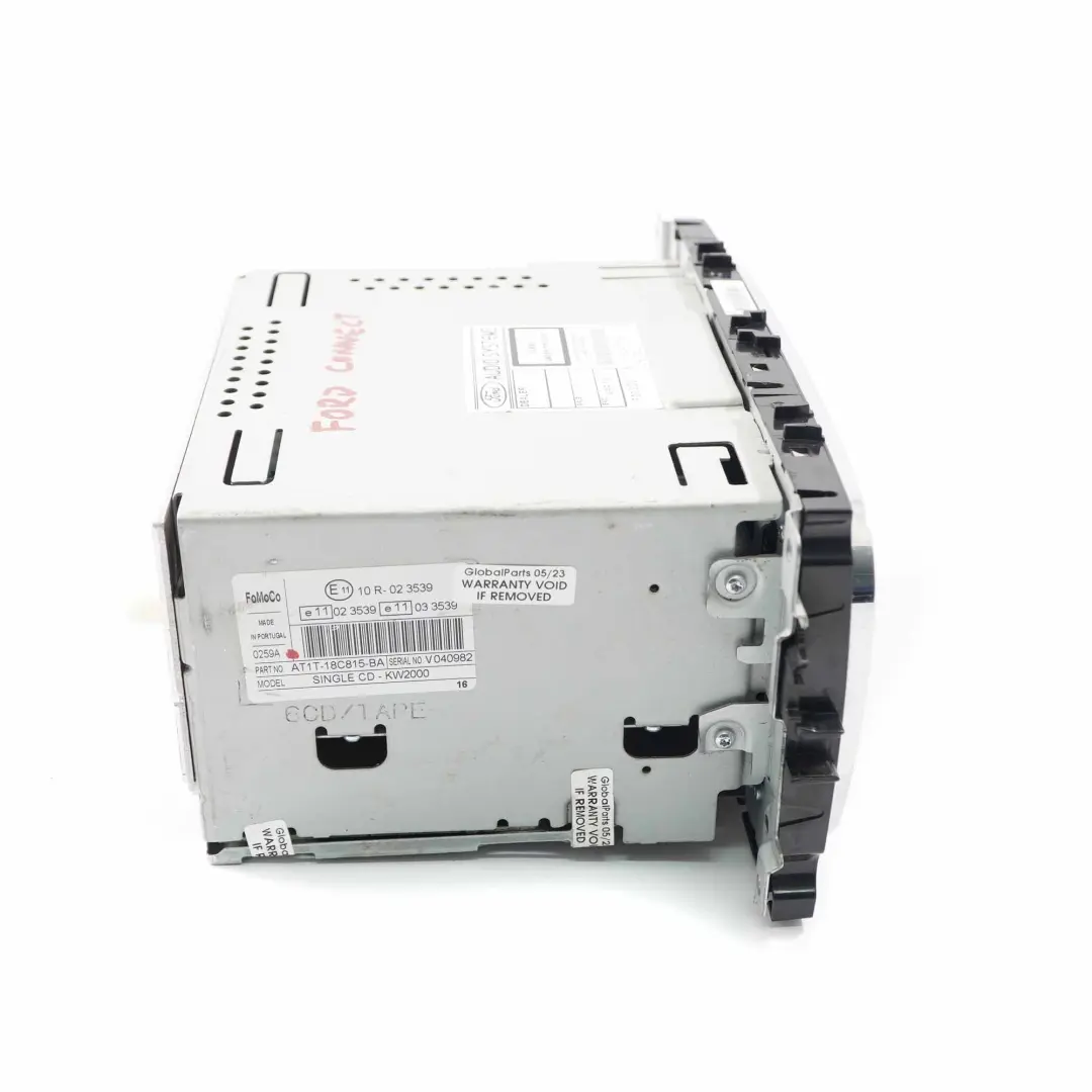  Unità radio Ford Transit Connect 6000 CD Lettore multimediale - SKU AT1T-18C815-BA - Numero di parte AT1T-18C815-BA