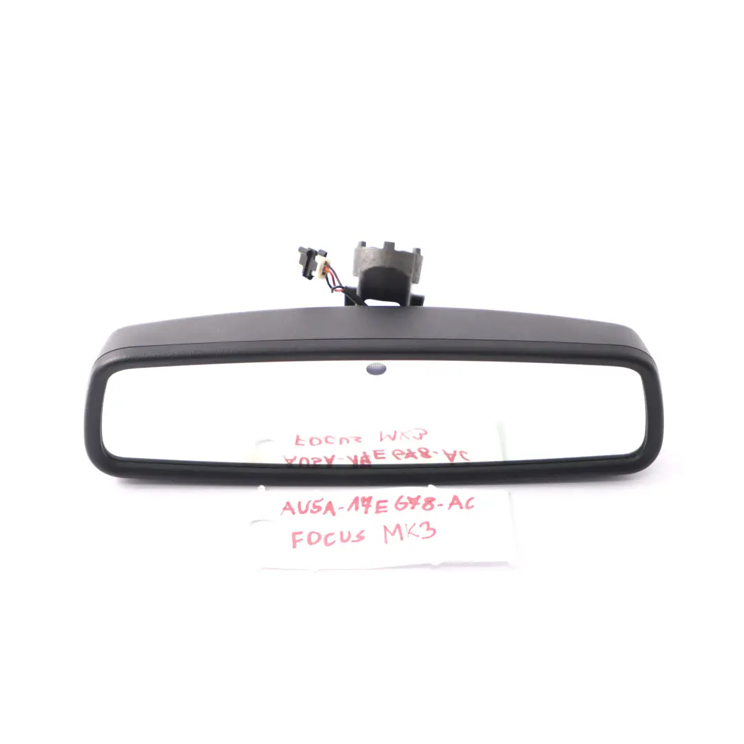 Ford Focus Mk3 Interior Rear View Mirror Black - SKU AU5A17EG78AC - Part number AU5A17EG78AC