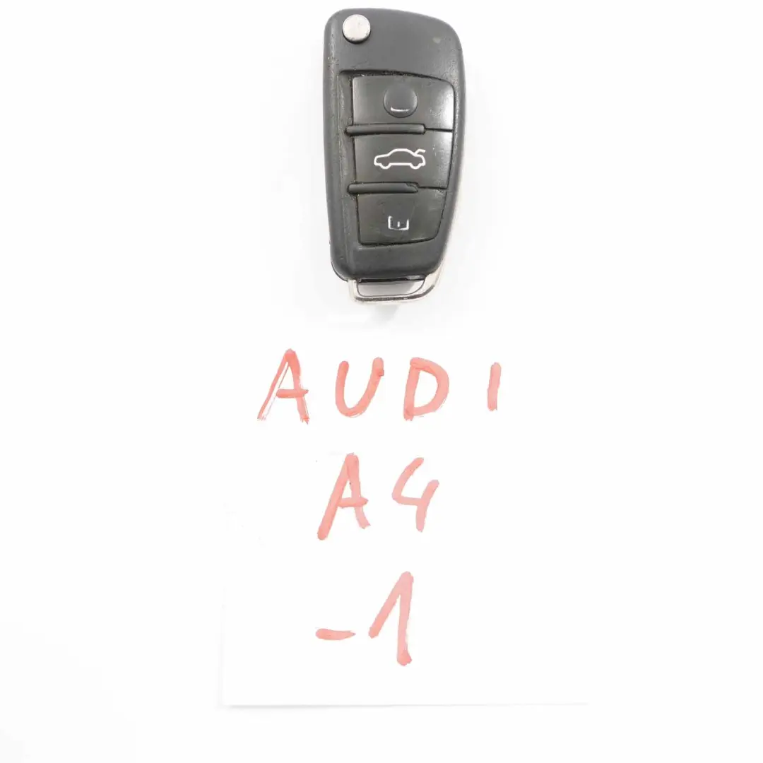 Funkschlüssel Audi A3 A4 A6 Radio Alarm Schlüsselanhänger Öffner Taste für mit Teilenummer Audi Key Funkschlüssel Audi A3 A4 A6 Radio Alarm Schlüsselanhänger Öffner Taste - SKU Audi Key - Teilenummer Audi Key