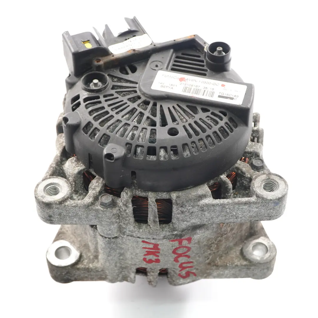  Alternador Ford Focus MK3 Fiesta MK6 1.6 TDCi Motor Generador - SKU AV6N-10300-GC - Número de pieza AV6N-10300-GC