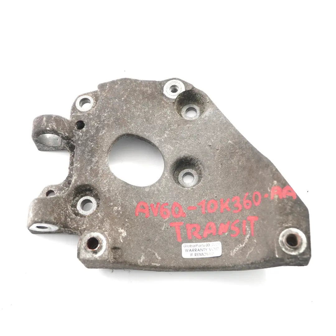 Conditioning A/C Compressor Bracket to Ford Transit Connect Air with Part number AV6Q-10K360-AA Ford Transit Connect Air Conditioning A/C Compressor Bracket - SKU AV6Q-10K360-AA - Part number AV6Q-10K360-AA