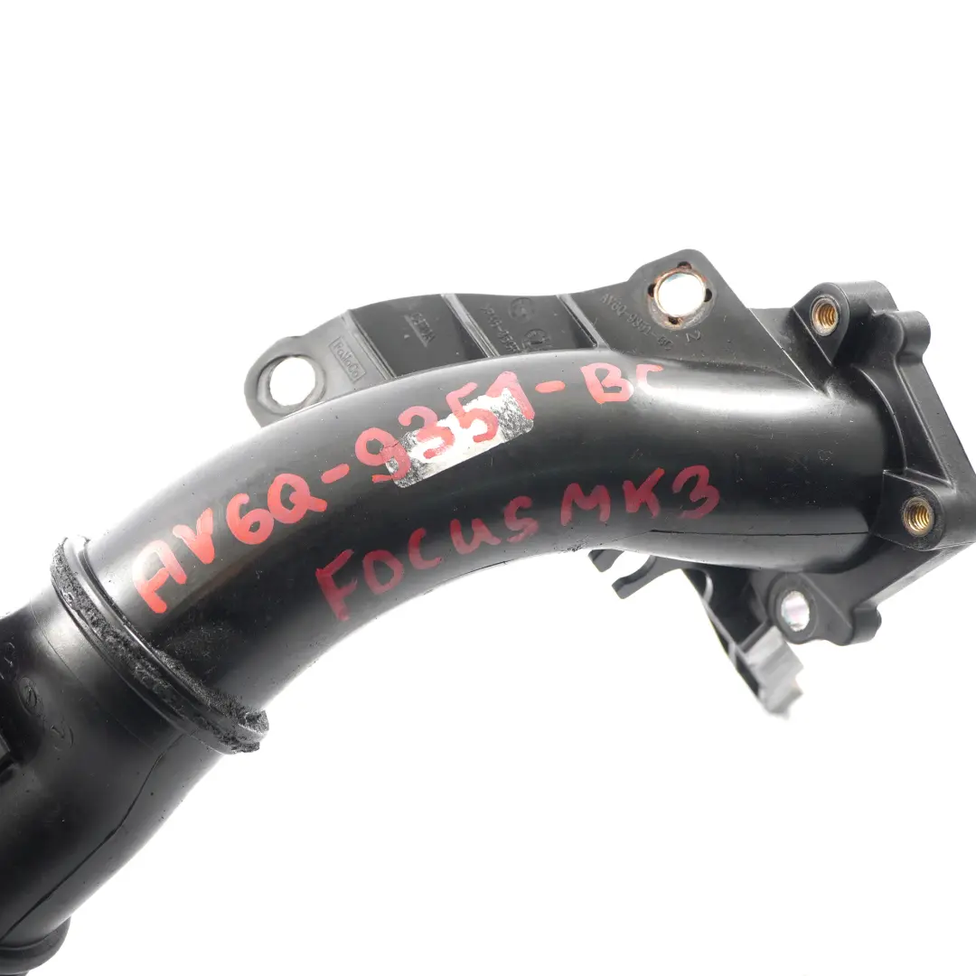 Ford Focus MK3 Fiesta MK7 Diesel 1.6 TDCi Air Inlet Charge Air Pipe - SKU AV6Q-9351-BC - Part number AV6Q-9351-BC