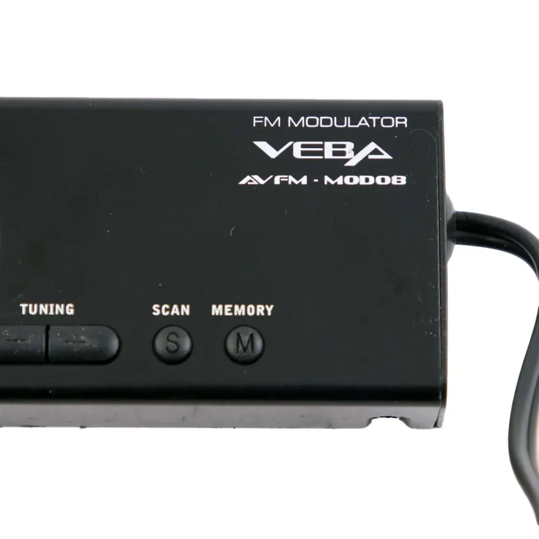 Genuine Veba Wireless FM Modulator Transmitter to with Part number AVFM-MOD08 Genuine Veba Wireless FM Modulator Transmitter - SKU AVFM-MOD08 - Part number AVFM-MOD08