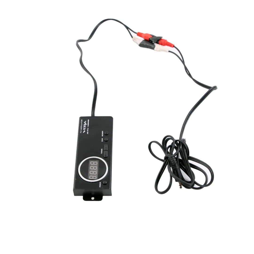  Genuine Veba Wireless FM Modulator Transmitter - SKU AVFM-MOD08 - Part number AVFM-MOD08