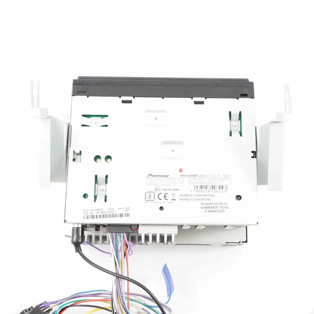 Genuine Pioneer CD DVD AUX iPhone Bluetooth Stereo Audio Player to with Part number AVH-A210BT Genuine Pioneer CD DVD AUX iPhone Bluetooth Stereo Audio Player - SKU AVH-A210BT - Part number AVH-A210BT