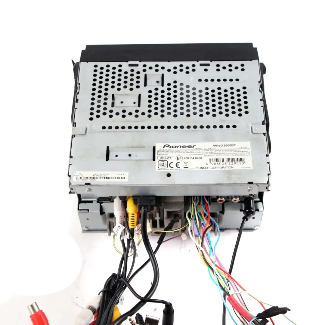 Pioneer CD DVD iPhone Bluetooth Audio Player Head Unit Touchscreen to with Part number AVH-X2600BT Pioneer CD DVD iPhone Bluetooth Audio Player Head Unit Touchscreen - SKU AVH-X2600BT - Part number AVH-X2600BT