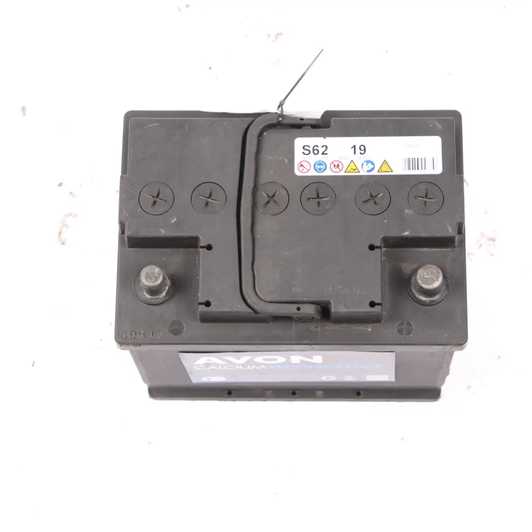 AVON Battery Calcium Technology 62Ah 480A Accumulator to with Part number AVON 62Ah AVON Battery Calcium Technology 62Ah 480A Accumulator - SKU AVON 62Ah - Part number AVON 62Ah