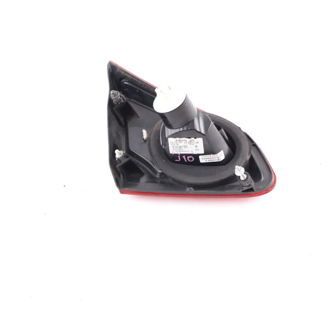 Quashqai J10 MK1 Rear Lamp Right O/S Tail Light Trunk Lid to Nissan with Part number B26550BR01A Nissan Quashqai J10 MK1 Rear Lamp Right O/S Tail Light Trunk Lid - SKU B26550BR01A - Part number B26550BR01A