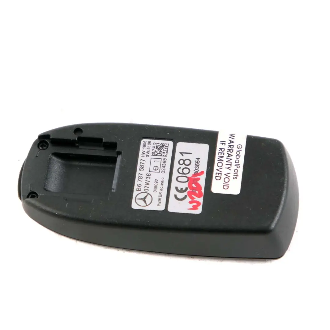 Mercedes W204 Bluetooth-Freisprecheinrichtung Handy-Adapter - SKU B6 787 5877 - Teilenummer B6 787 5877