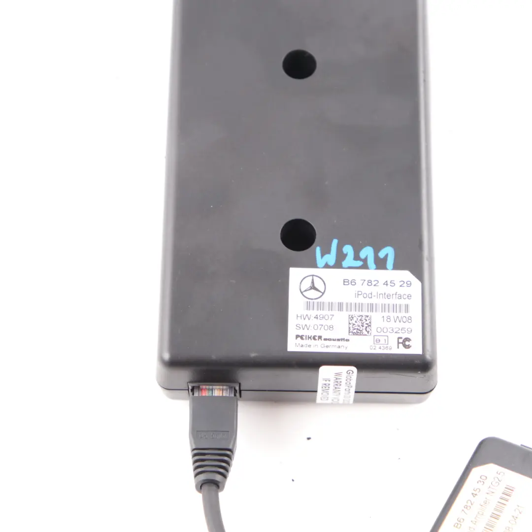  iPod Interface Mercedes W164 W169 C219 Module Control Unit ECU - SKU B67824529 - Part number B67824529