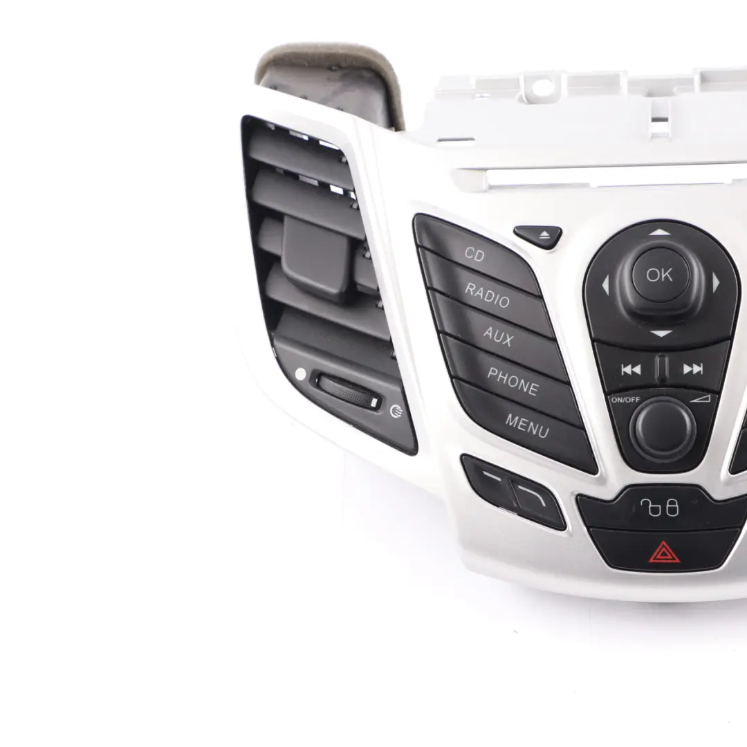 Dashboard Air Vent Grille Radio Stereo Panel to Ford Fiesta MK7 with Part number BA6T18K811BD Ford Fiesta MK7 Dashboard Air Vent Grille Radio Stereo Panel - SKU BA6T18K811BD - Part number BA6T18K811BD