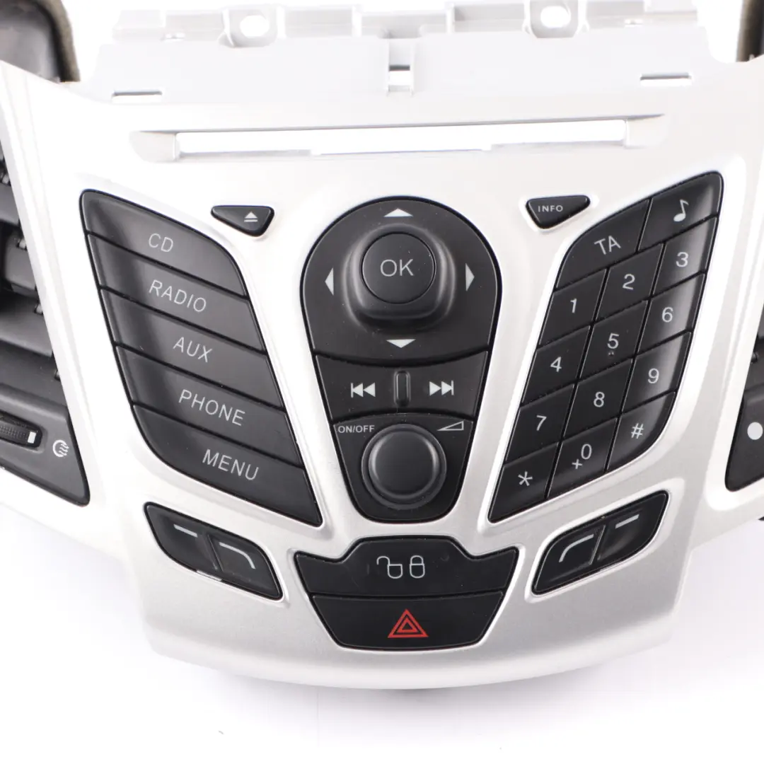 Dashboard Air Vent Grille Radio Stereo Panel to Ford Fiesta MK7 with Part number BA6T18K811BD Ford Fiesta MK7 Dashboard Air Vent Grille Radio Stereo Panel - SKU BA6T18K811BD - Part number BA6T18K811BD