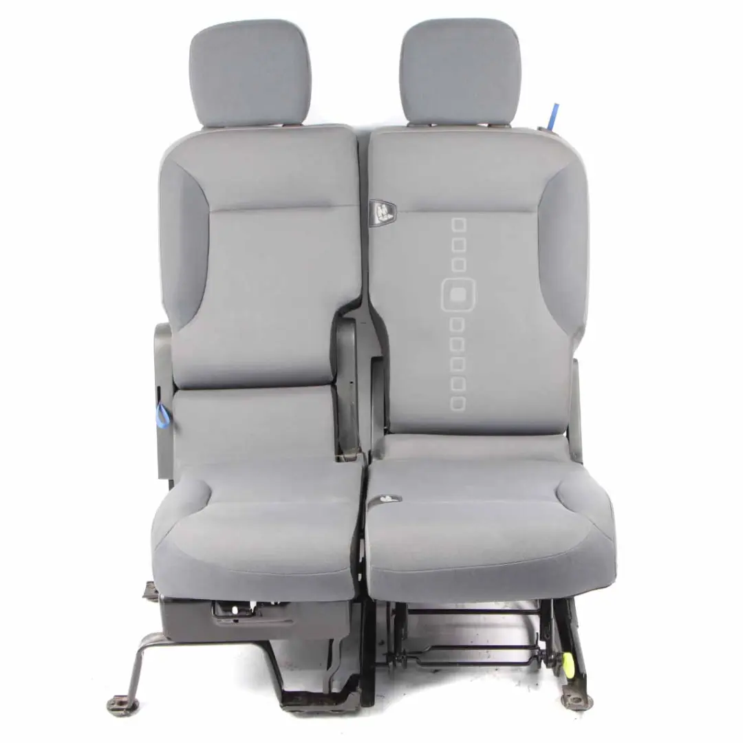  Front Seat Citroen Berlingo B9 Double Seat Left N/S Cloth Fabric Grey - SKU rhd-Berlingo Left Double Seat - Part number Berlingo Left Double Seat