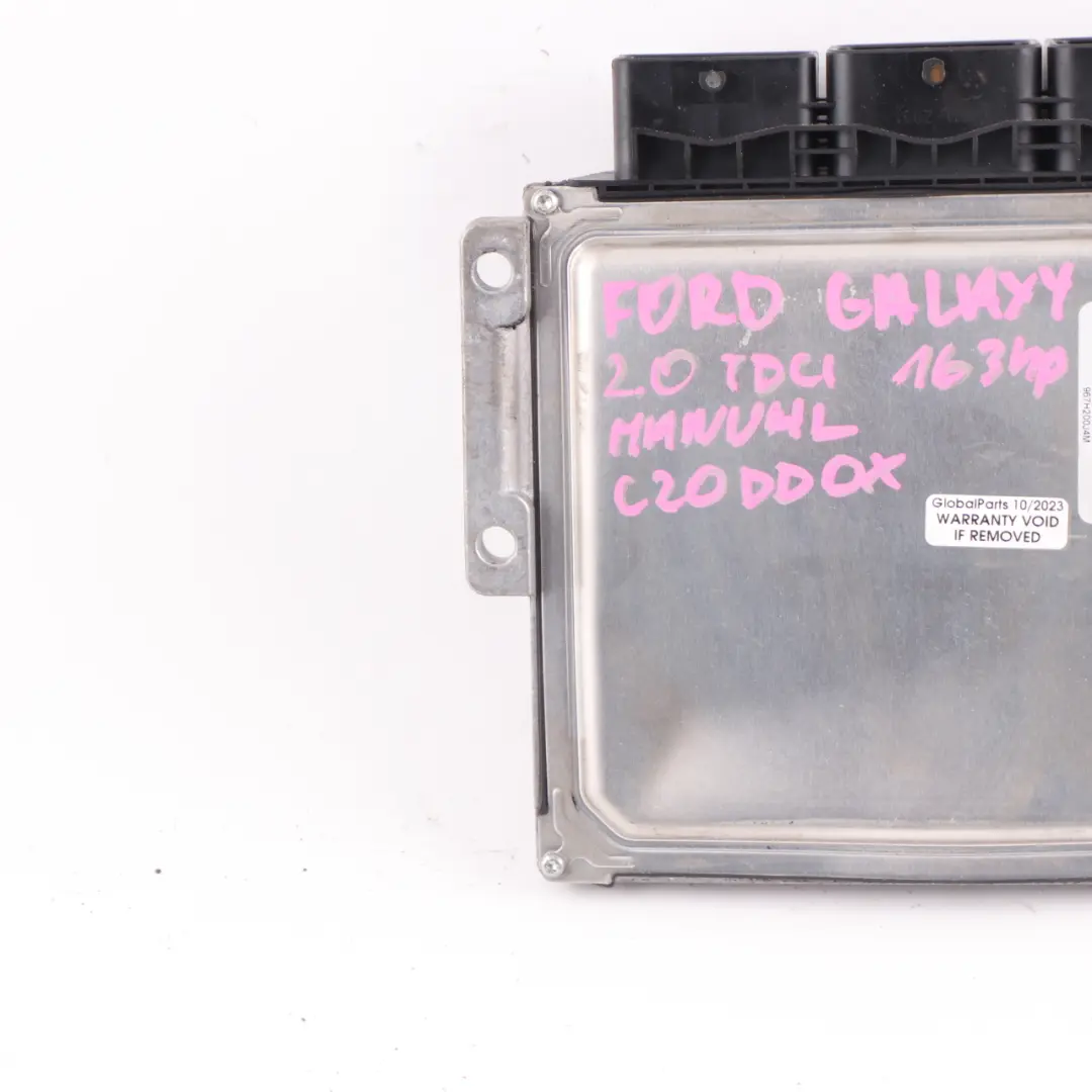 Ford Galaxy MK3 2.0 TDCI DW10C Engine Unit Module ECU BG91-12A650-NJ - SKU BG9112A650NJ - Part number BG9112A650NJ