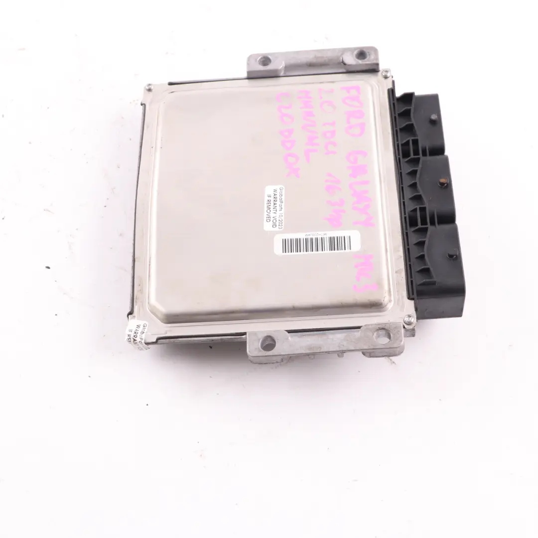 Ford Galaxy MK3 2.0 TDCI DW10C Engine Unit Module ECU BG91-12A650-NJ - SKU BG9112A650NJ - Part number BG9112A650NJ