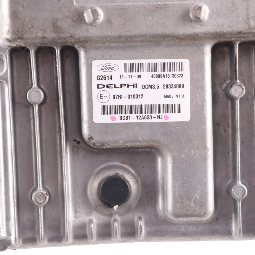 Ford Galaxy MK3 2.0 TDCI DW10C Engine Unit Module ECU BG91-12A650-NJ - SKU BG9112A650NJ - Part number BG9112A650NJ