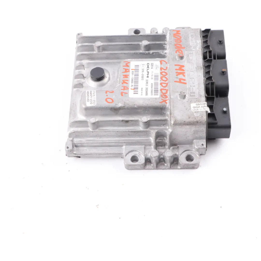 MK4 2.0 TDCi DW10C Engine Unit Module ECU BG91-12A650-RJ Manual to Ford Mondeo with Part number BG9112A650RJ Ford Mondeo MK4 2.0 TDCi DW10C Engine Unit Module ECU BG91-12A650-RJ Manual - SKU BG9112A650RJ - Part number BG9112A650RJ