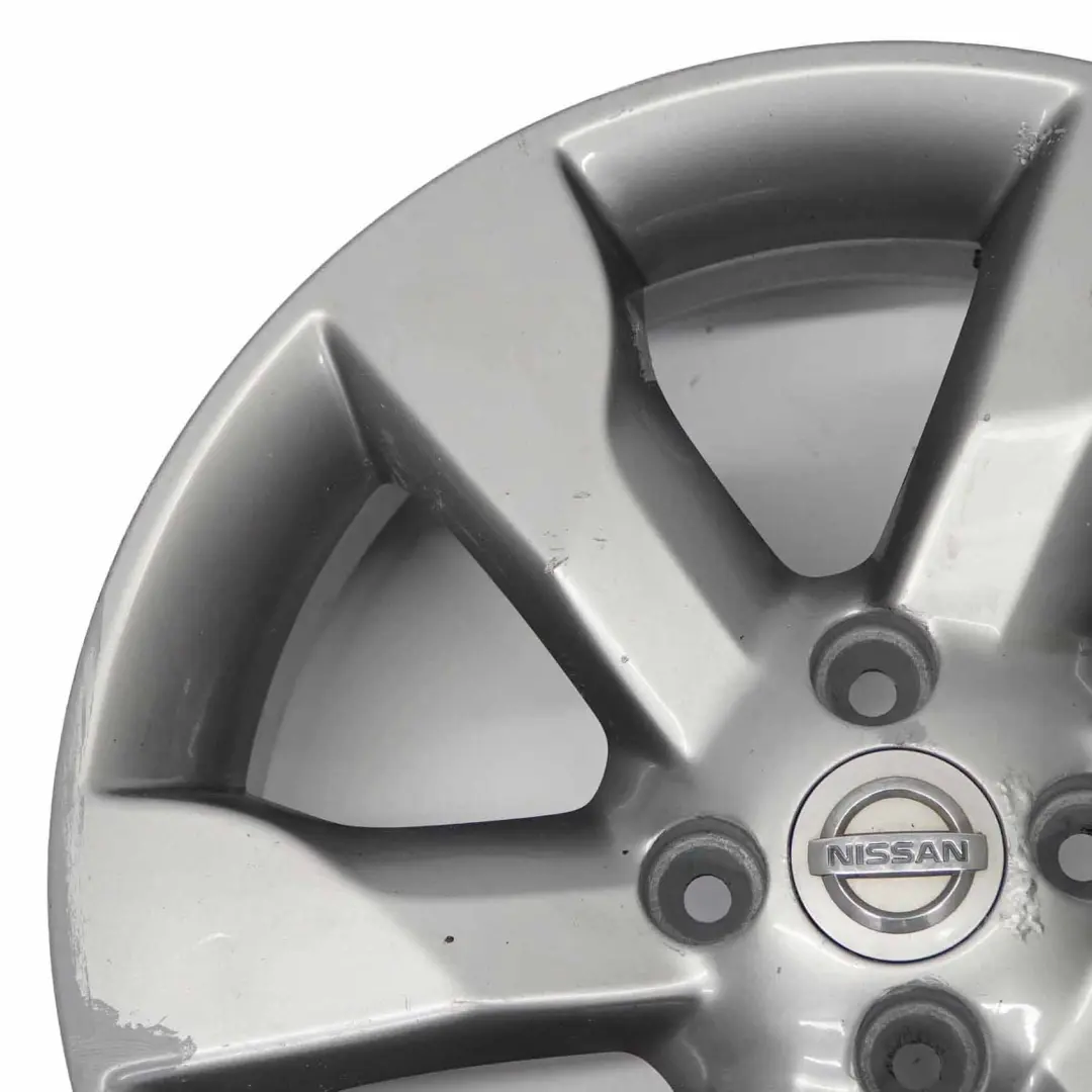 Llanta de aleación Nissan Note 16" 6J ET:45 para con número de pieza BH00CLX09 Llanta de aleación Nissan Note 16" 6J ET:45 - SKU BH00CLX09-1 - Número de pieza BH00CLX09