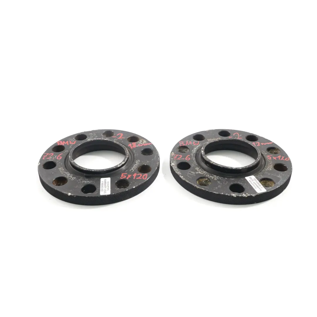  Bimecc Espaciadores Llantas Aleación Hubcentric Shims BMW 5x120 72.6mm 12mm Par - SKU Bimecc BMW Spacers-2 - Número de pieza Bimecc BMW Spacers