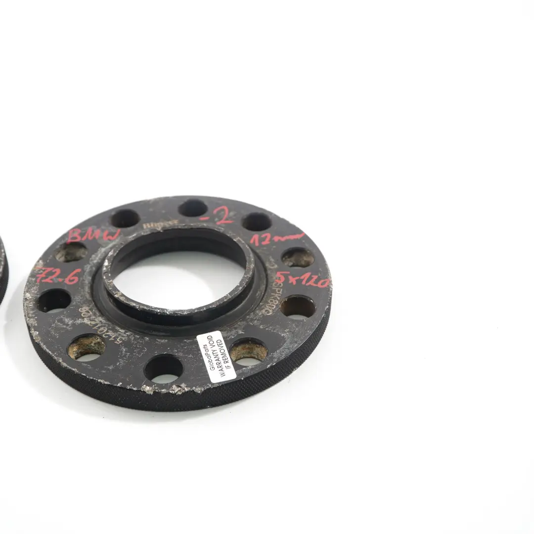  Bimecc Spurverbreiterung Spurplatte Distanzscheibe 5x120 72.6mm 12mm - SKU Bimecc BMW Spacers-2 - Teilenummer Bimecc BMW Spacers