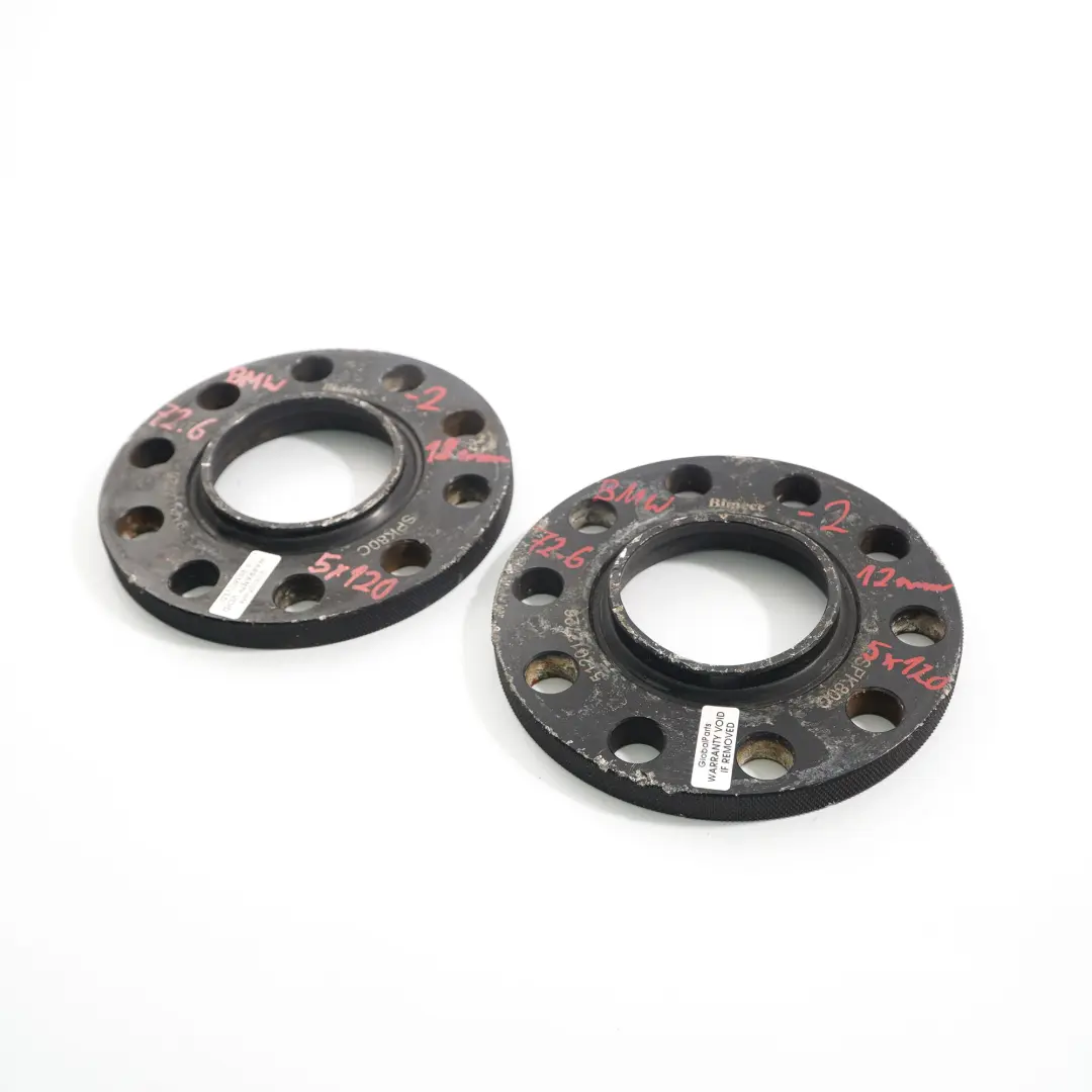  Bimecc Spurverbreiterung Spurplatte Distanzscheibe 5x120 72.6mm 12mm - SKU Bimecc BMW Spacers-2 - Teilenummer Bimecc BMW Spacers