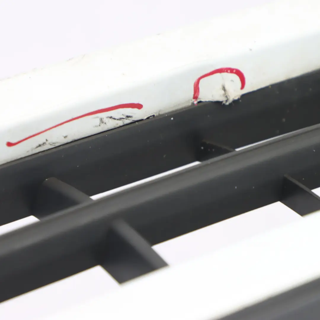 Ford Transit Custom Mk8 Front Bumper Trim Panel Cover Deep Frozen White - Z2 - SKU BK21-R17757-ABXWAA-FW - Part number BK21-R17757-ABXWAA