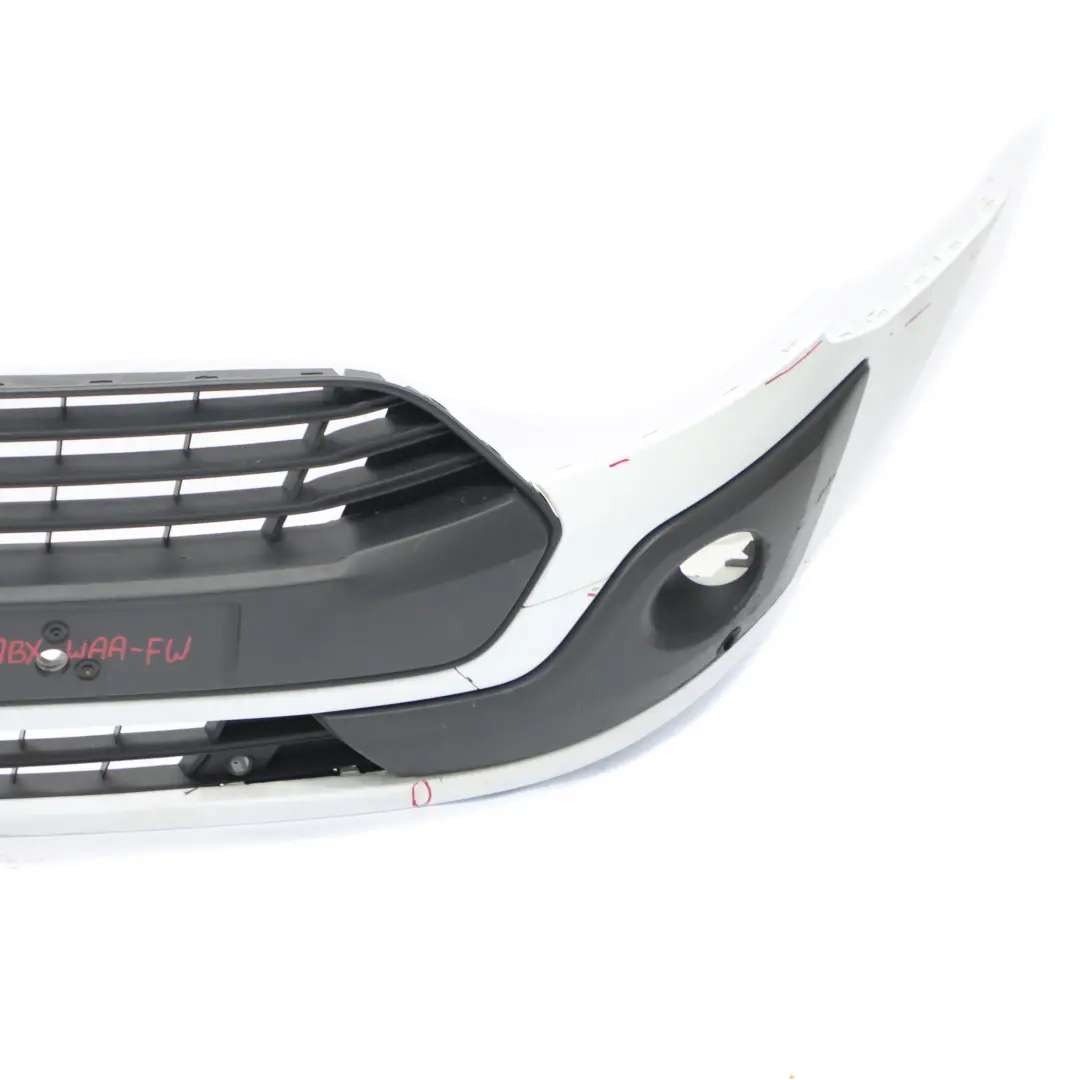 Ford Transit Custom Mk8 Front Bumper Trim Panel Cover Deep Frozen White - Z2 - SKU BK21-R17757-ABXWAA-FW - Part number BK21-R17757-ABXWAA