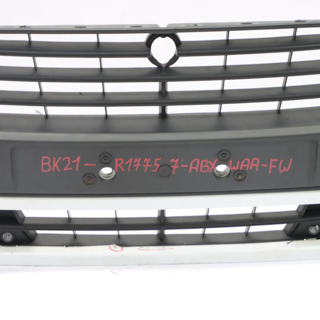 Mk8 Front Bumper Trim Panel Cover Deep Frozen White - Z2 to Ford Transit Custom with Part number BK21-R17757-ABXWAA Ford Transit Custom Mk8 Front Bumper Trim Panel Cover Deep Frozen White - Z2 - SKU BK21-R17757-ABXWAA-FW - Part number BK21-R17757-ABXWAA