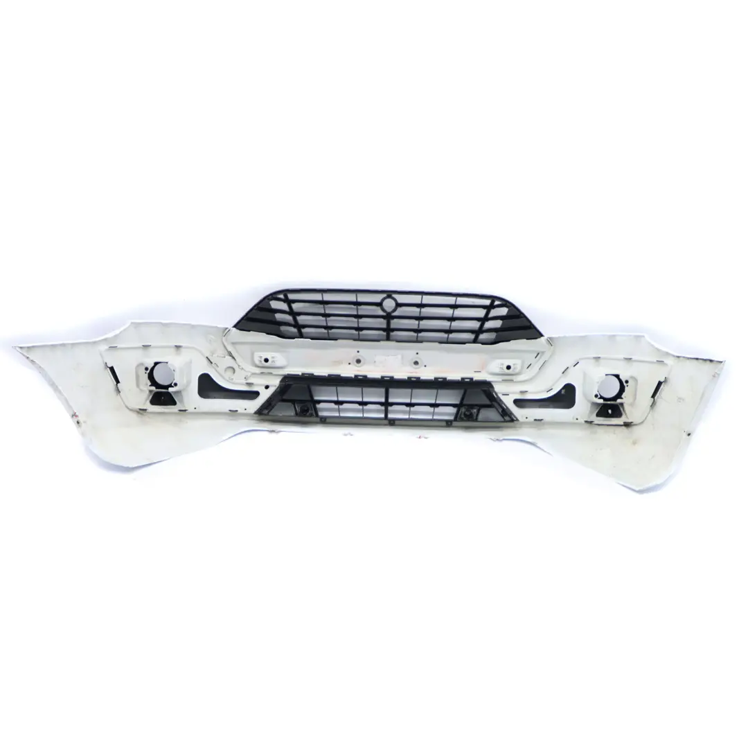 Ford Transit Custom Mk8 Front Bumper Trim Panel Cover Deep Frozen White - Z2 - SKU BK21-R17757-ABXWAA-FW - Part number BK21-R17757-ABXWAA
