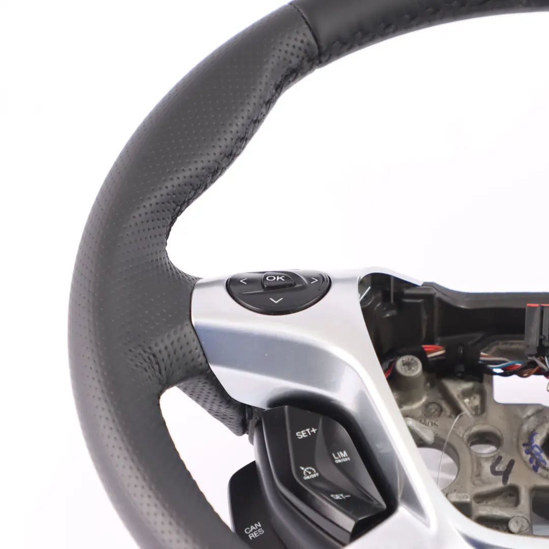 NUEVO Volante cuero negro multifunción para Ford Transit Custom con número de pieza BK213600DD Ford Transit Custom NUEVO Volante cuero negro multifunción - SKU BK213600DD-1 - Número de pieza BK213600DD